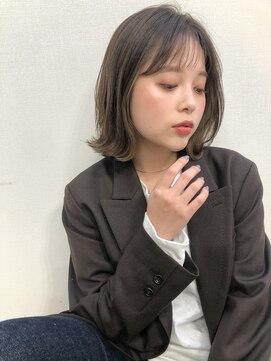 ロンドプランタン 恵比寿(Lond Printemps) シークレットハイライト切りっぱなしミディアム【Lond 中居】