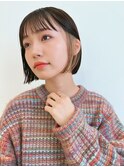 ショートボブ/ミニボブ/マッシュ/切りっぱなし/柏駅
