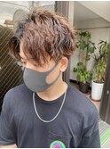 ツイストスパイラルパーマ波巻きスパイラルパーマメンズ