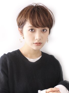 ロビー 表参道(ROBBY) 耳掛けマッシュ/アッシュベージュ/表参道/30代40代50代