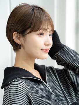 エインアンリー 表参道(AIN.ANLY.) 前髪ありショートボブ20代30代40代【AIN.表参道】川原大地