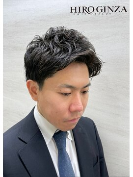 ヒロギンザ 浜松町店(HIRO GINZA) 短髪/ツーブロック/ショート/ヒロ銀座/理容室/床屋/ビジネス