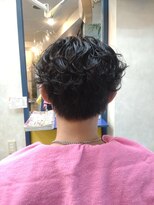 アドン 中葛西店(Adorn) ツーブロックマッシュオンパーマ