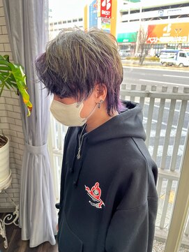 リール(THE RIRE.) *THE RIRE. カーキベージュ×ラベンダー*