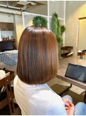 髪質改善ストレート アースカラー