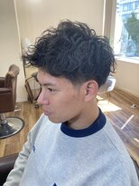 トータルビューティーサロン プリエ(prier) アフロ安藤　メンズパーマ/スパイラルパーマ