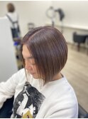 前下がりボブ
