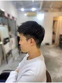 MEN’S HAIR マッシュパーマアッシュブラックカルマパーマ