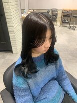 リーオオサカ(Lee Osaka)&nbsp;グレージュカラー×韓国風カット