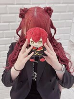 ハーフくらげ×垂らしハートヘア＊まゆ