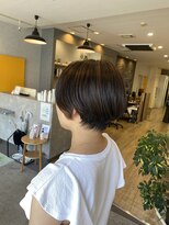 ブロッサム 東中野店 ミルクティーアッシュハイトーン透明感グレージュ極細ハイライト