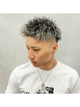 ルースト 西院店(ROOST) ジェット×ホワイトハイライト
