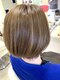 ヘアーサロン キュアー(CURE)の写真/繰り返すカラーで傷んでいても、頭皮・髪に負担をかけない優しい薬剤を使用します！理想の色味を叶える♪