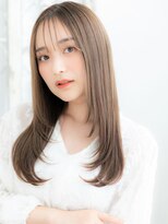 アン 武蔵小杉(un) 武蔵小杉/髪質改善/透明感カラー☆内巻きレイヤーロングa