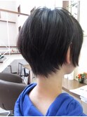 ショートヘア ひし形ショート