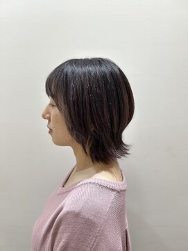 ヘアーライズ 池袋東口店(hair RISE) ウルフカットメテオカラー白髪ぼかしハイライト