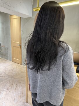 ローレン(LOREN) 透明感髪質改善ベージュダブルカラーミルクティーグレージュ