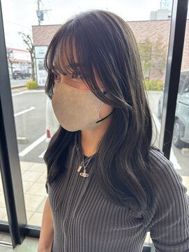 サラビューティーサイト 志免店(SARA Beauty Sight) 【Haru】オリーブグレージュ／透明感カラー