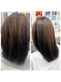 髪質改善ストレート／艶とまとまり重視