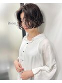 【吉江結菜】丸みボブパーマ