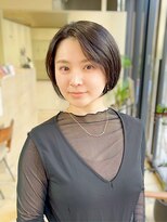 ジアン バイ ミルボン 西宮ガーデンズプラス(GIEN by milbon) ショートカット/丸みショート/大人可愛い/柔らか質感/上品/艶髪
