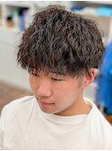 波巻きマッシュショート