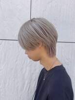 ハイライト/マッシュパーマ/ウルフ/アッシュブラック/渋谷駅