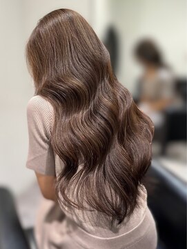 ジエクト 本店(The Ect) 韓国風巻き/くすみベージュ/マロンベージュ