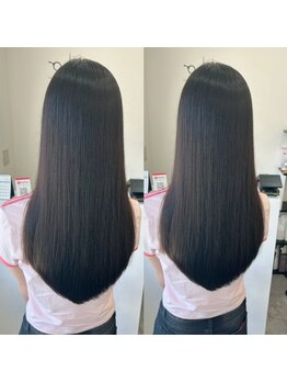ヘアーテラスエム 奈良店(hair terrace M)の写真/【SUBLIMICサブリミック】全国的にも有名な資生堂の厳選トリートメントで、指通り滑らかなうるツヤ髪へ！