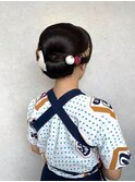 女将さんヘア