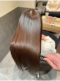 【美髪再生】イメチェン美髪ストレート髪質改善美髪カラー