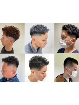 【メンズカット＋シャンプー\2700】【メンズカット＋パーマ\6000】お気軽にお立ち寄りください◇