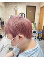 レンズ(LENS) ピンク系カラー