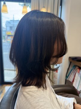 ロイ(ROI) 大人世代の方におすすめしたいボブウルフ(^^)