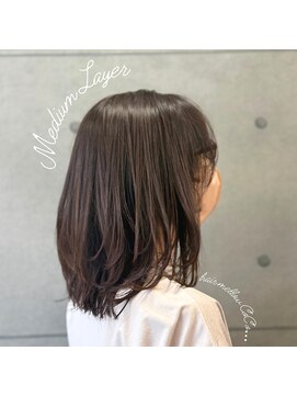 ヘアメロウ ココ(hair mellow CoCo...) 白髪ぼかしハイライト×レイヤー