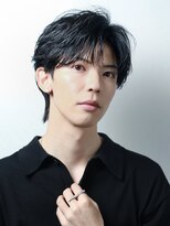 クロトヴィラ 天神大名(KUROT villa)&nbsp;黒髪シースルーフェザーショートセンターパート