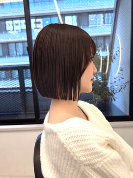 メルバイグラフ 梅田(mel by GRAFF) 【ミニボブ】ナチュラルボブ/ストレートボブ/ショートボブ