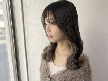 トリコ 梅田茶屋町店(trico)の写真/【梅田茶屋町】透明感カラーが人気！ブリーチ/インナーカラー/ハイライト/バレイヤージュもお任せ◎