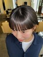アルシュ 南堀江(ARCHE) 白髪染めは使わずファッションカラーを複数混ぜてカラーします