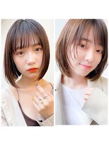 ロエル 佐賀(Loel)&nbsp;ラベンダーベージュルーズ伸ばしかけ