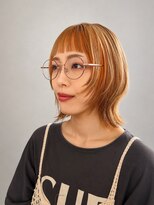 コタ 水戸(COHTA)&nbsp;オレンジベージュ×顔まわりレイヤーウルフ