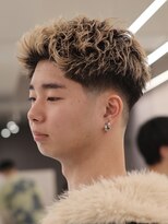 ササ 京都河原町店(33 SASA)&nbsp;メンズショート　京都四条河原町　ピンパーマ