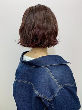 ラパンセヴェール(LA PENSEE VERT) 【LA PENSEE】ラズベリーピンクボブ