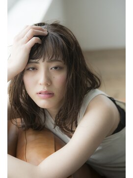 ミエルヘアーエスト 新宿店(mielhair est) 透け感グレージュ