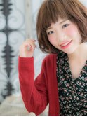 ■ガーリー&キュートな小顔前下がりボブ8-13★上尾10代20代30代