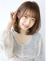 アフロート ルヴア(AFLOAT RUVUA)&nbsp;AFLOAT RUVUA新宿　京佳『耳掛けで小顔は絶対！！ひし形ミディ』