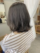 マロウ(mallow)&nbsp;《花屋併設》ダークアッシュ@20代30代40代@COTAトリートメント