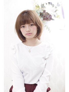 美容室 リーフ 竜南店(LeaF) ナチュラルワンカール☆ノームコアなロブスタイル