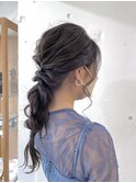 【ヘアセット】ふんわり編み下ろし♪