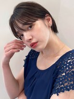 ハピネス クローバー 学園前店(Happiness CLOVER)&nbsp;丸みショート/髪質改善/ベージュ/透明感/20代30代40代50代